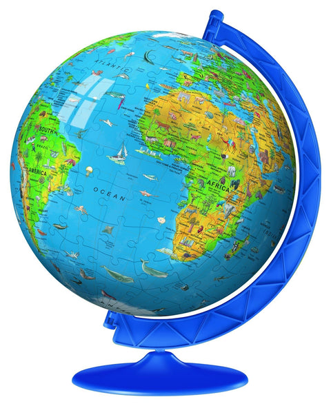 Ravensburger: Ravensburger dėlionė - gaublys "3D Puzzle 180 Chidren's Globe" - HOBI.LT 🇱🇹