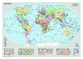 Ravensburger: Ravensburger dėlionė "Puzzle 1000 Political World Map" - HOBI.LT 🇱🇹