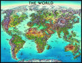 Ravensburger: Ravensburger dėlionė "Puzzle 2000 World Map" - HOBI.LT 🇱🇹