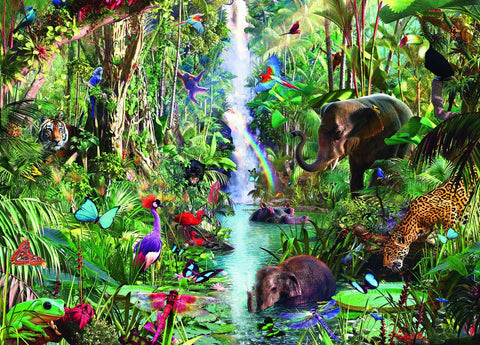 Ravensburger: Ravensburger dėlionė "Puzzle 9000 Jungle Animals" - HOBI.LT 🇱🇹