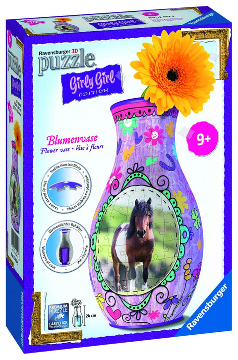 Ravensburger: Ravensburger dėlionė/vaza "3D Puzzle Flower Vase" - HOBI.LT 🇱🇹