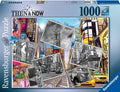 Ravensburger dėlionė „Tada ir dabar: Taimso aikštė“, 1000 det.