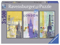 Ravensburger: Ravensburger trys dėlionės viename: "Puzzle 3X500 Travel around the world" - HOBI.LT 🇱🇹