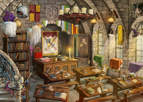 Ravensburger Escape Kids dėlionė „Magijos mokykla“, 368 det., nuo 9 m.