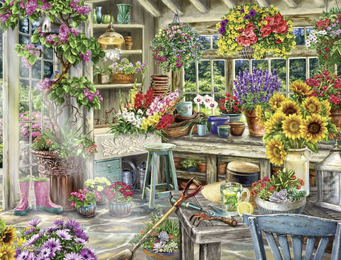 Ravensburger dėlionė „Sodininko rojus“, 2000 det.