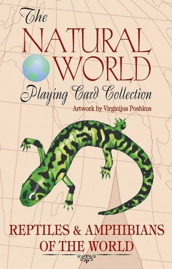 US Games Systems: Reptiles And Amphibians of the Natural World žaidimo kortos - HOBI.LT 🇱🇹