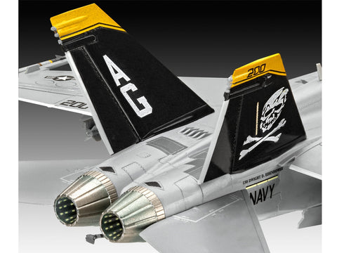 Revell F/A-18F Super Hornet 1/72 dovanų rinkinys su dažais