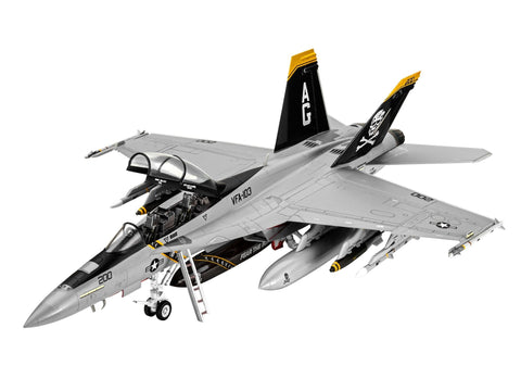 Revell F/A-18F Super Hornet 1/72 dovanų rinkinys su dažais