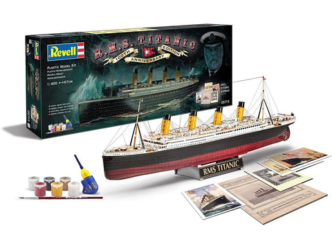 Revell Titanic 100 metų Special Edition dovanų rinkinys 1:400 su dažais