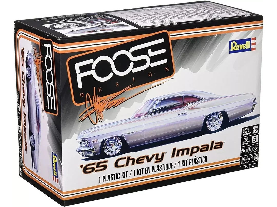 Revell 1965 Chevy Impala plastikinis automobilio modelis 1/25 – HOBi.lt 🔥