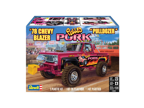 Revell 1978 Chevy Blazer Pulldozer 1:24 plastikinis surinkimo rinkinys 14532