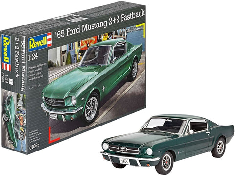 Revell 1965 Ford Mustang 2+2 Fastback plastikinis surenkamas modelis 1/24 07065