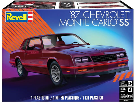Revell Chevrolet Monte Carlo SS 1987 1:24 plastikinis surenkamas modelis