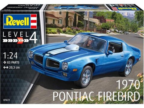 Revell Pontiac Firebird 1970 1:24 plastikinis surinkimo rinkinys 07672