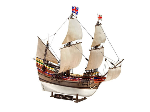 Revell Mayflower 400 m. jubiliejaus laivo modelis 1/83 dovanų rinkinys