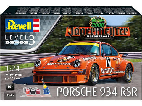 Revell Jägermeister Porsche 934 RSR 1/24 dovanų rinkinys 50 m.