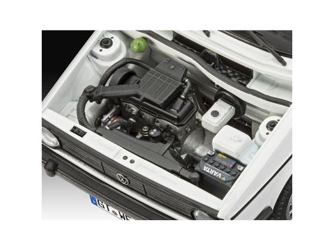 Revell Volkswagen Golf I kabrioletas 50-mečio 1:24 dovanų rinkinys