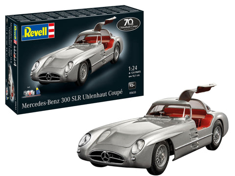 Revell 1955 Mercedes-Benz 300 SLR Uhlenhaut Coupé 1/24 70 m. dovanų rinkinys