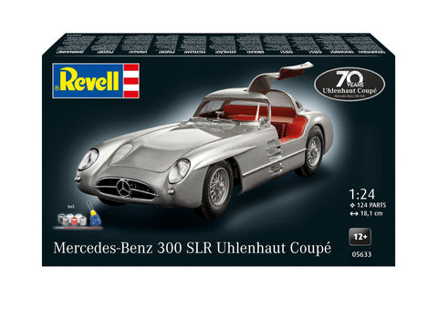Revell 1955 Mercedes-Benz 300 SLR Uhlenhaut Coupé 1/24 70 m. dovanų rinkinys