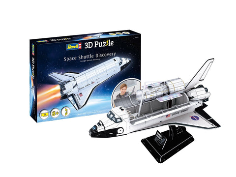 Revell 3D dėlionė Space Shuttle Discovery – 126 det., 8+ (00251)