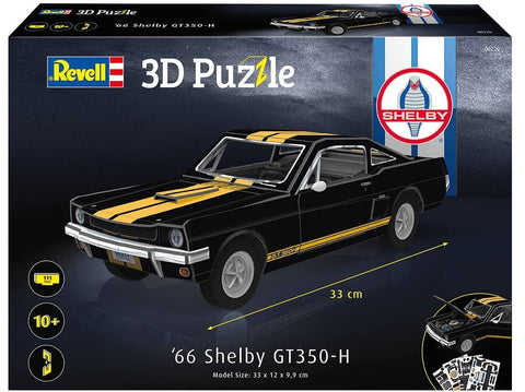 Revell 3D dėlionė 1966 Ford Mustang Shelby GT350-H, 111 det., 10+