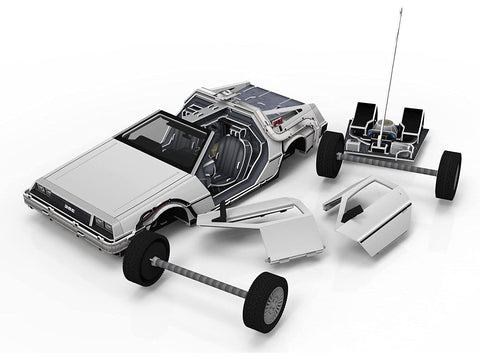 Revell 3D dėlionė DeLorean Time Machine – Atgal į ateitį, 157 det.