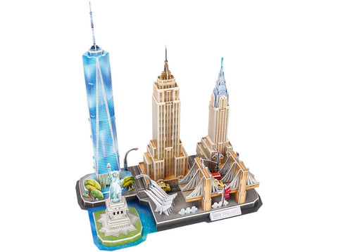 Revell 3D dėlionė: Niujorko panorama (New York Skyline), 123 detalės 00142