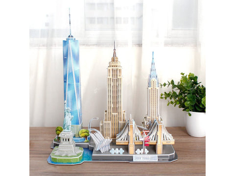 Revell 3D dėlionė: Niujorko panorama (New York Skyline), 123 detalės 00142