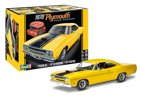 Revell 1970 Plymouth Road Runner 1:24 plastikinis modelio rinkinys 14531