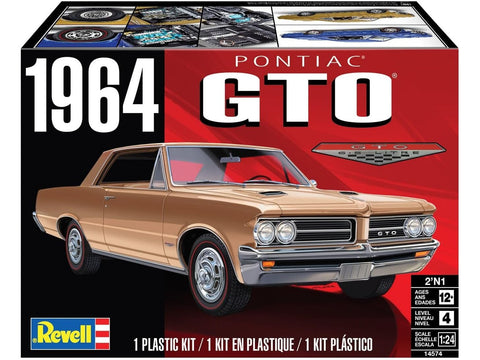 Revell 1964 Pontiac GTO 1:24 plastikinis surinkimo rinkinys