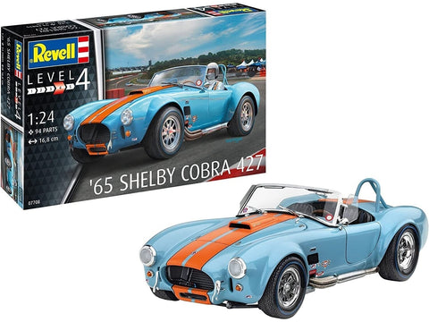 Revell Shelby Cobra 427 ’65 1/24 plastikinis surenkamas modelis 07708