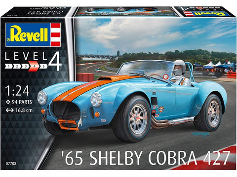 Revell Shelby Cobra 427 ’65 1/24 plastikinis surenkamas modelis 07708