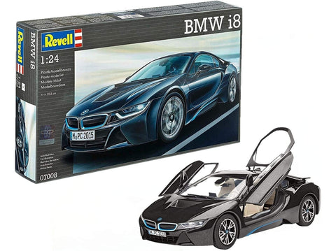Revell BMW i8 1:24 plastikinis surinkimo rinkinys, 19,5 cm