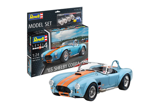 Revell ’65 Shelby Cobra 427 dovanų rinkinys 1:24, su dažais ir klijais