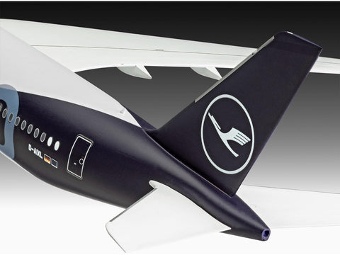 Airbus A350-900 Lufthansa 100 dovanų rinkinys 1:144 su dažais