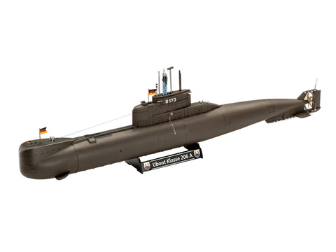 Revell 70 m. Bundeswehr povandeninis Type 206A „Wilhelm Bauer“ 1:144, 05186