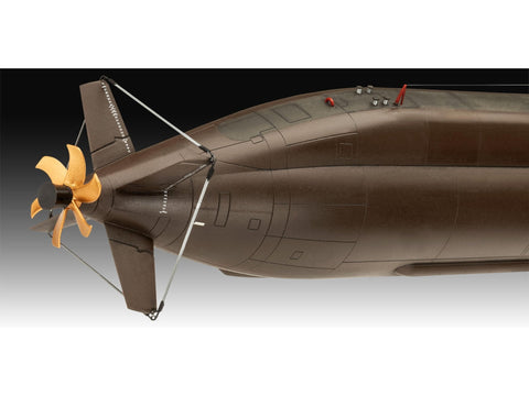 Revell 70 m. Bundeswehr povandeninis Type 206A „Wilhelm Bauer“ 1:144, 05186