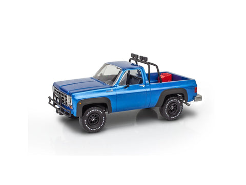 Revell '78 Chevy 4x4 pikapas su Malibu GP Virage ir priekaba 1:25 rinkinys