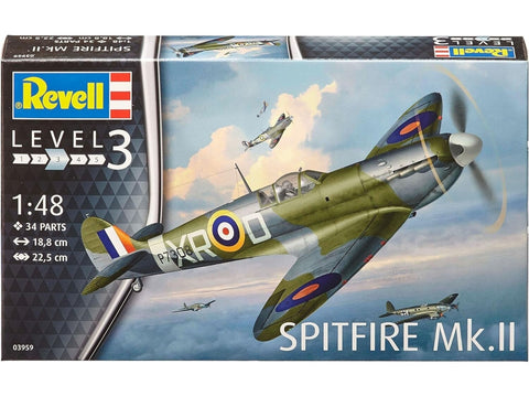 Revell Supermarine Spitfire Mk.II 1/48 plastikinis lėktuvo modelis 03959