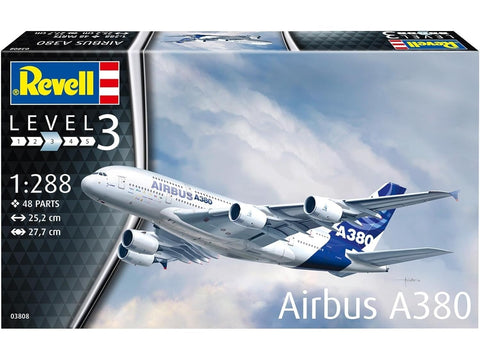 Revell Airbus A380 1/288 plastikinis lėktuvo surinkimo rinkinys (03808)