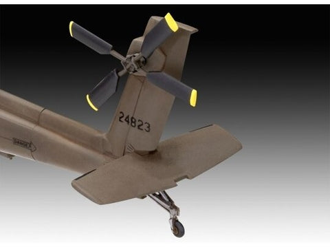 Revell AH-64A Apache dovanų komplektas 1/72 – plastikinis modelis