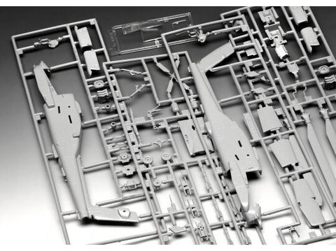 Revell AH-64A Apache dovanų komplektas 1/72 – plastikinis modelis