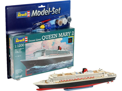 Revell Queen Mary 2 laineris dovanų rinkinys 1:1200, 65808