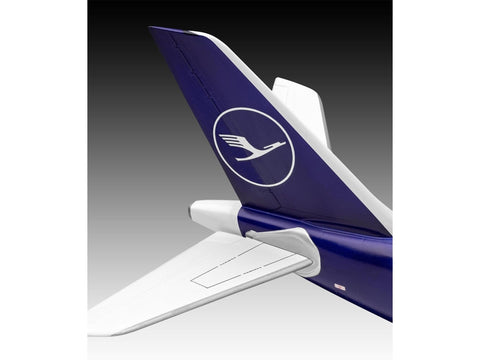 Revell Airbus A340-300 Lufthansa naujas dažymas 1/144 plastikinis rinkinys