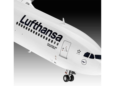 Revell Airbus A340-300 Lufthansa naujas dažymas 1/144 plastikinis rinkinys