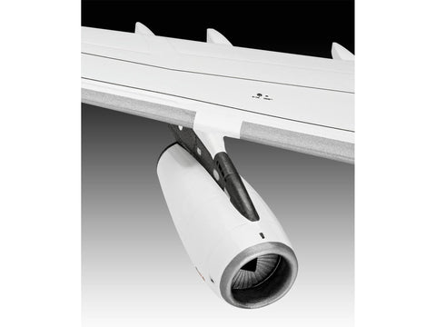 Revell Airbus A340-300 Lufthansa naujas dažymas 1/144 plastikinis rinkinys