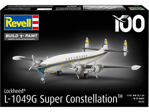Revell Lockheed Super Constellation Lufthansa lėktuvas 1/144