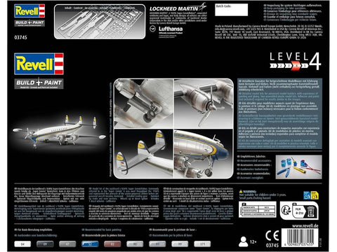 Revell Lockheed Super Constellation Lufthansa lėktuvas 1/144