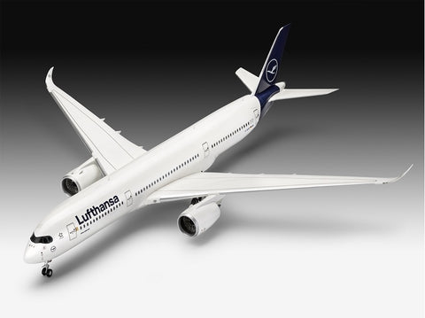 Revell Airbus A350-900 Lufthansa naujas dažymas 1/144 plastikinis modelis
