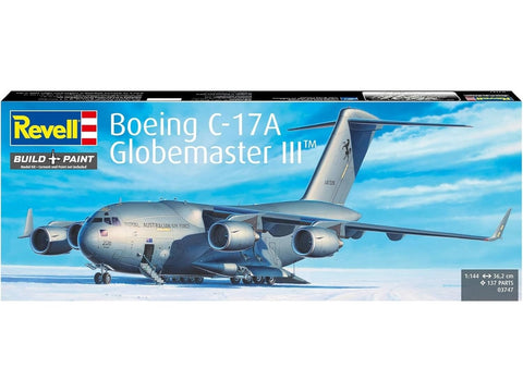 Boeing C-17A Globemaster III surenkamas modelis 1:144